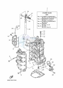 F115BETX drawing CYLINDER--CRANKCASE-1