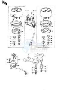 KE 175 B [KE175] (B1-B3) [KE175] drawing METERS_IGNITION SWITCH