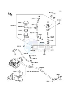 ER-6n ABS ER650DBF XX (EU ME A(FRICA) drawing Rear Master Cylinder