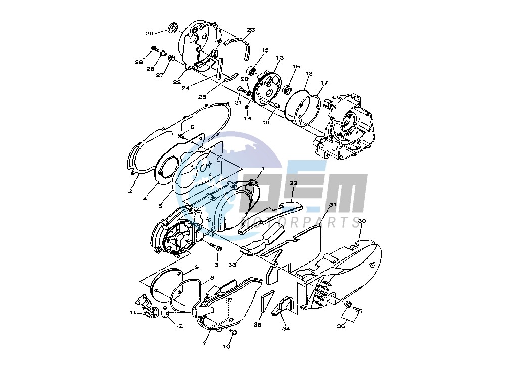 CRANKCASE COVER