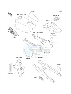 KX 60 B [KX60] (B10-B14) [KX60] drawing LABELS-- KX60-B12- -