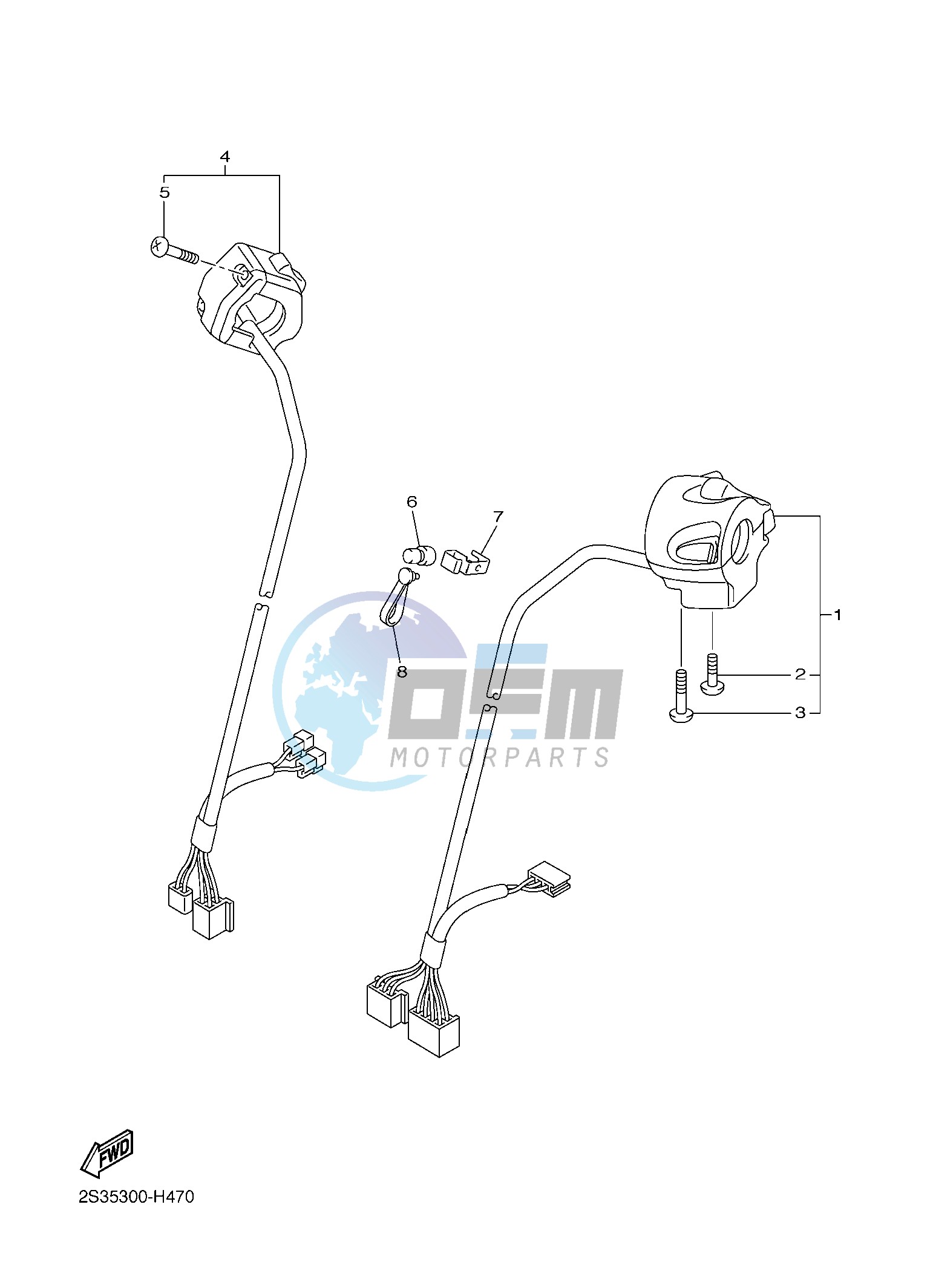 HANDLE SWITCH & LEVER