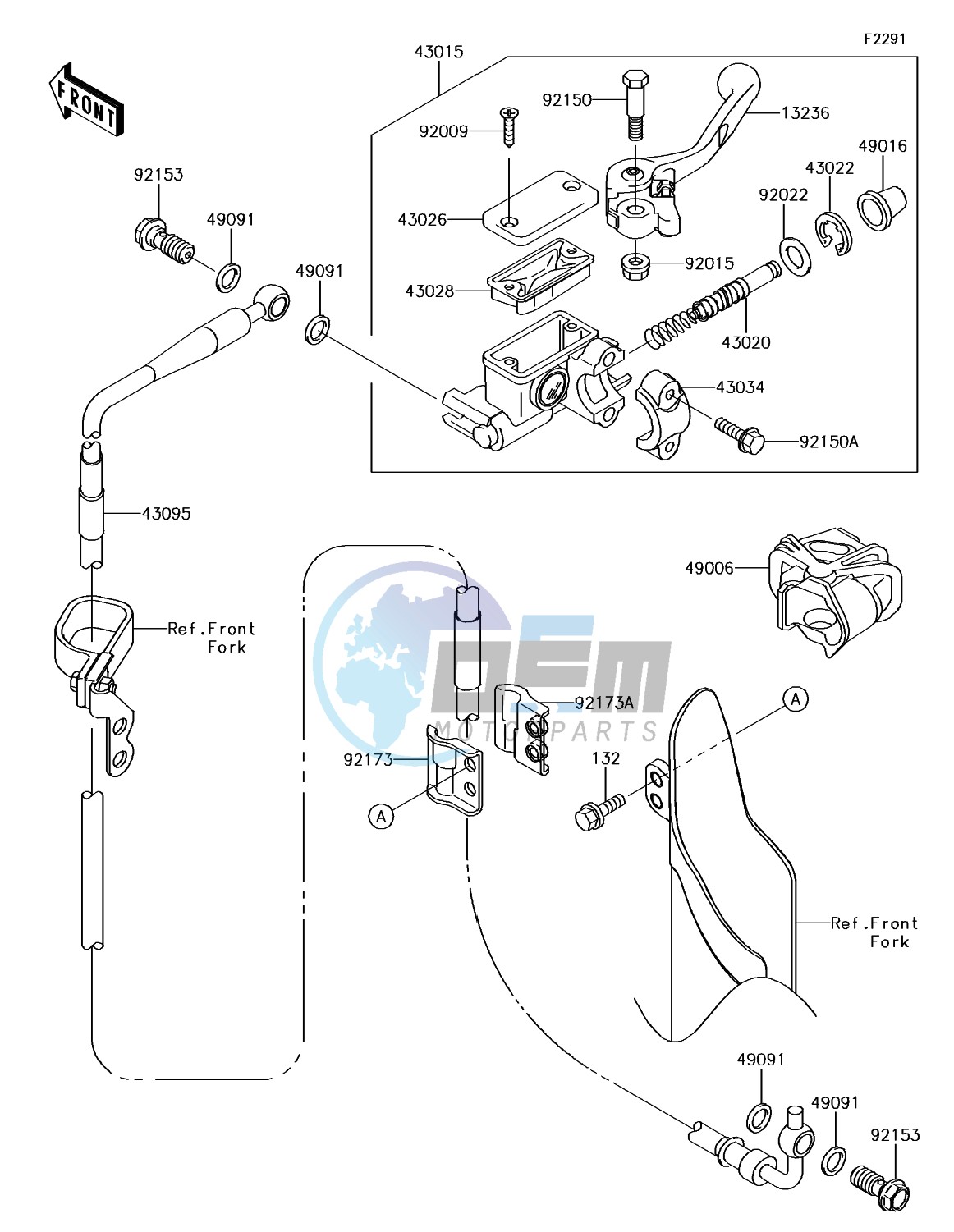 Front Master Cylinder