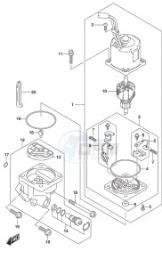 DF 150 drawing PTT Motor