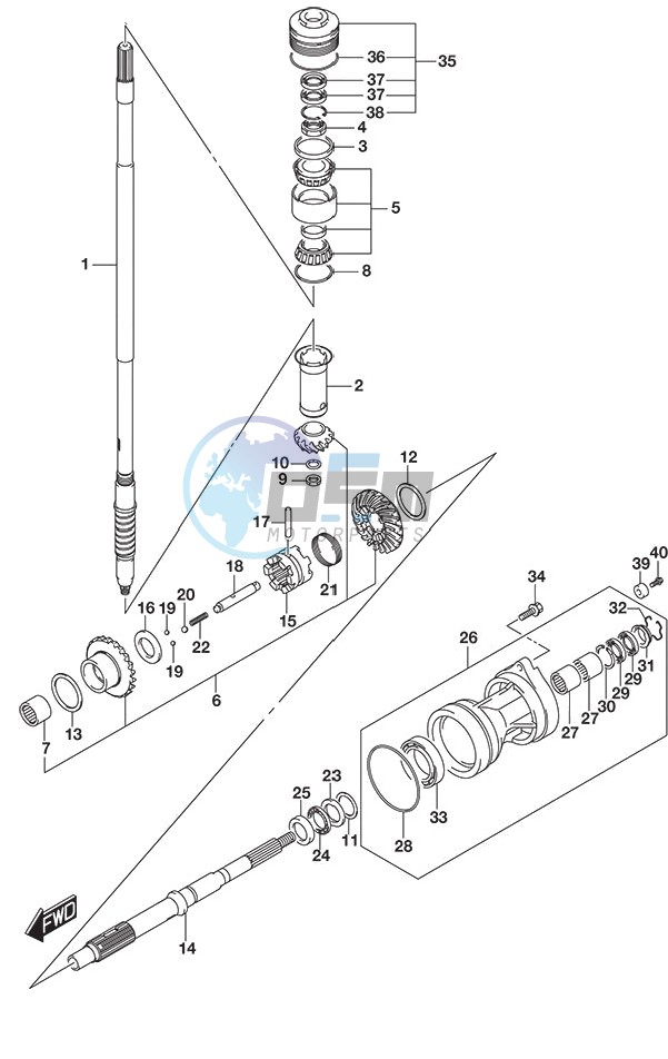 Transmission DF 250S