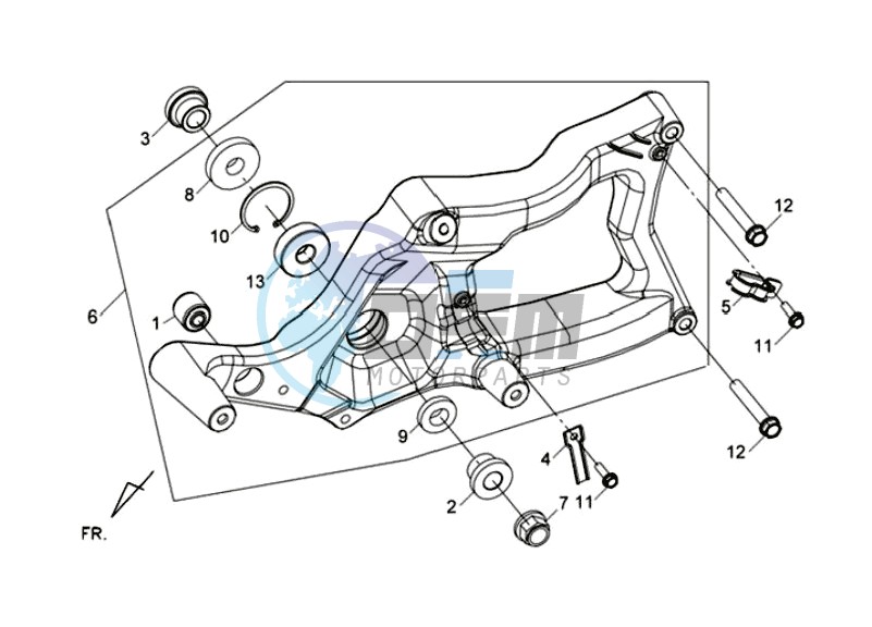 REAR FORCPLATE