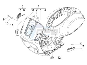 GTS 300 ie Super USA drawing Frame - bodywork