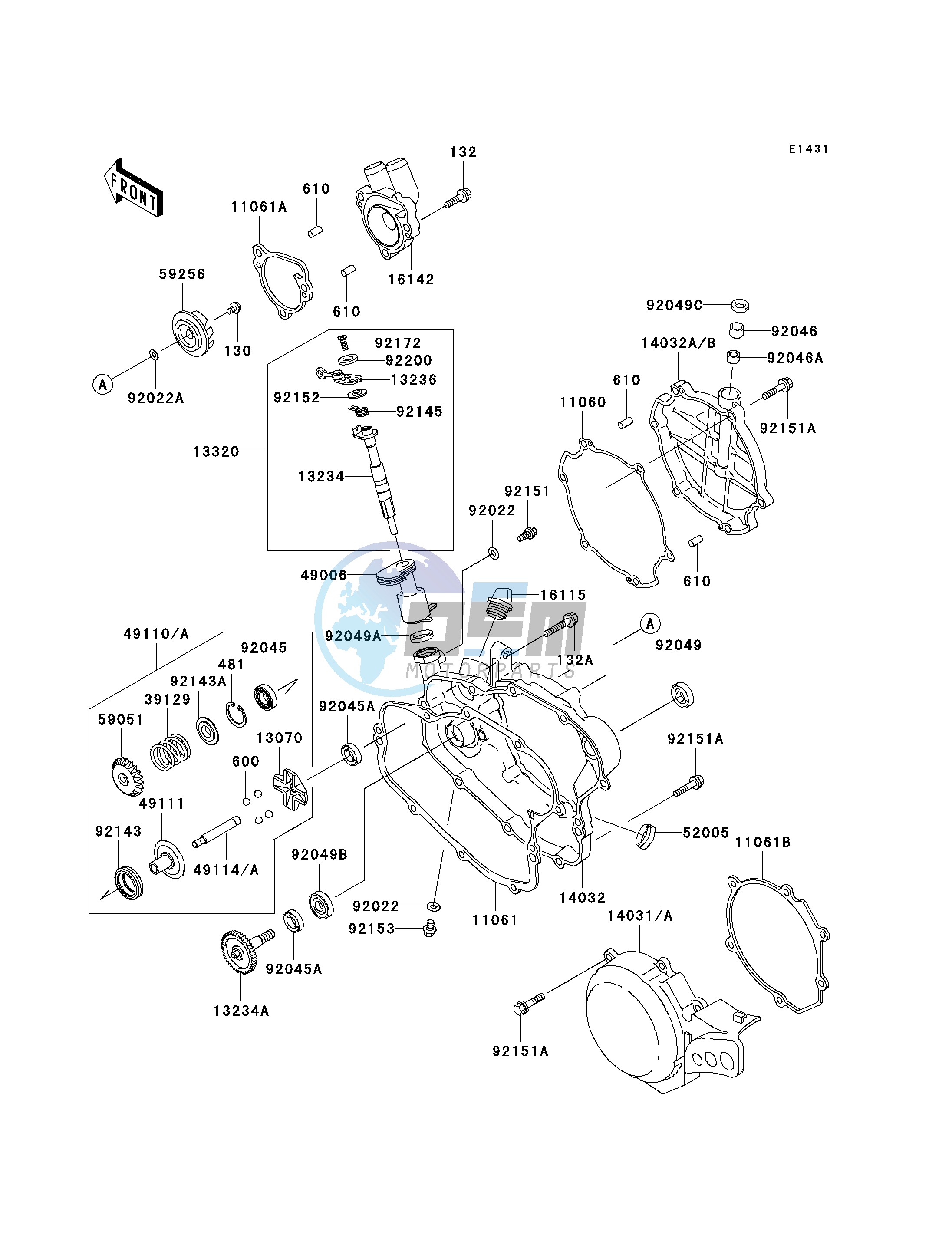 ENGINE COVER-- S- -