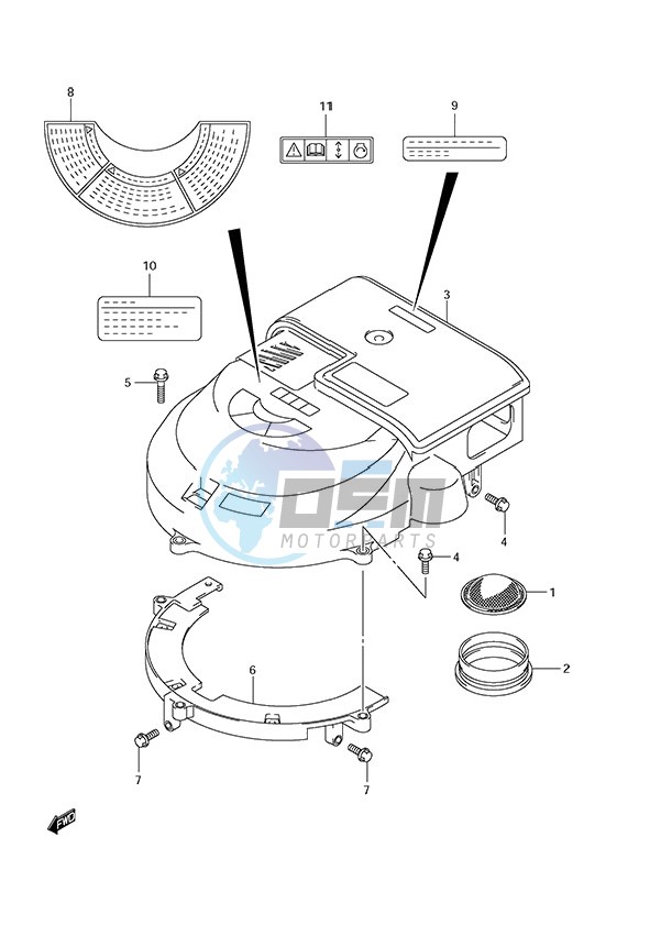 Silencer/Ring Gear Cover