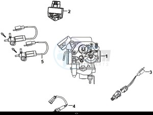 X'PRO 50 (45 Km/h) (AE05W9-EU) (E4) (L8-M1) drawing CARB.