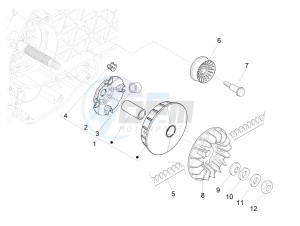 MP3 500 MAXI SPORT ABS (NAFTA) drawing Driving pulley