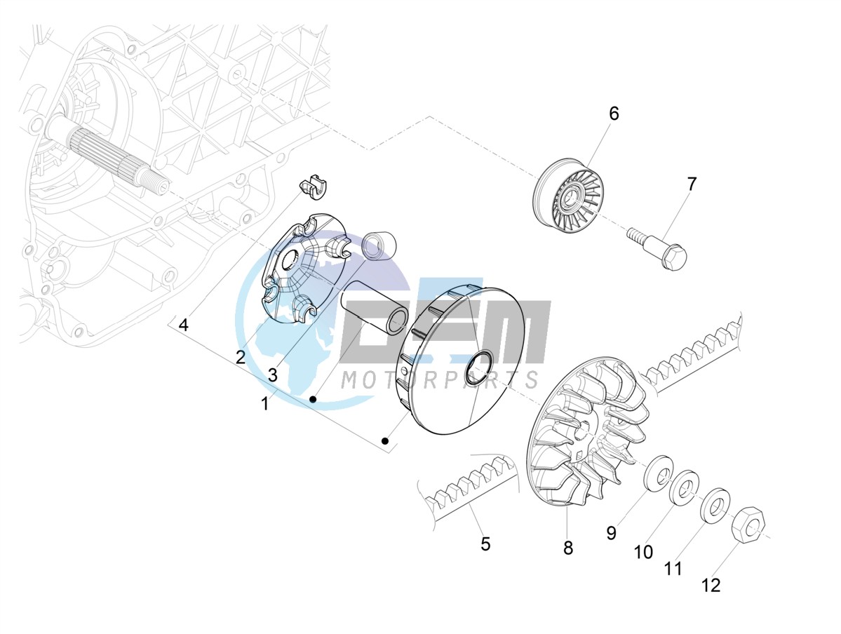 Driving pulley