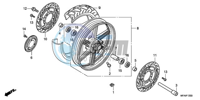 FRONT WHEEL