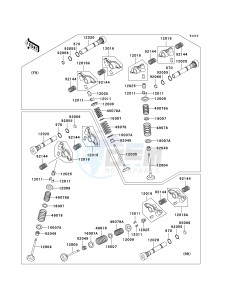 VN 1600 D [VULCAN 1600 NOMAD] (D6F-D8FA) D7FA drawing VALVE-- S- -