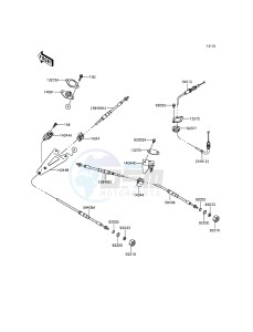 JET SKI ULTRA LX JT1500KGF EU drawing Cables