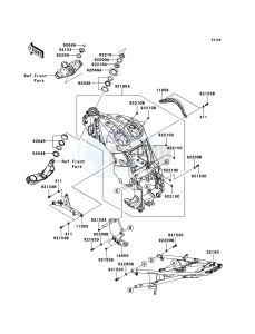 1400GTR_ABS ZG1400CBF FR GB XX (EU ME A(FRICA) drawing Frame