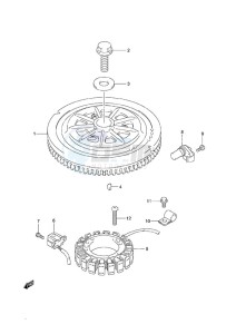 DF 40A drawing Magneto