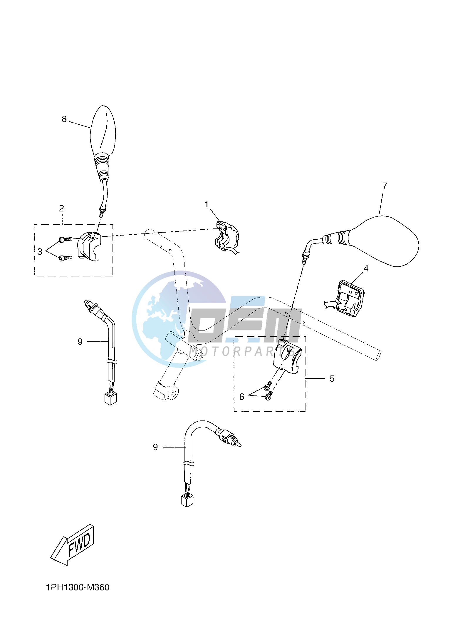 HANDLE SWITCH & LEVER