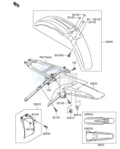 RM-Z250 (E19) drawing FENDER