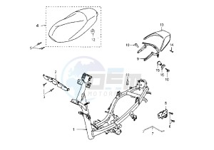 TREKKER - 50 cc drawing FRAME