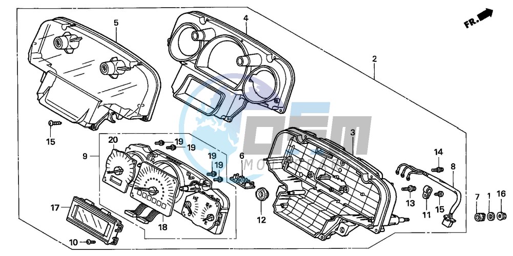 METER (GL1800A1/A2/A3/A4/ A5)