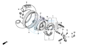 NH80MD drawing REAR WHEEL