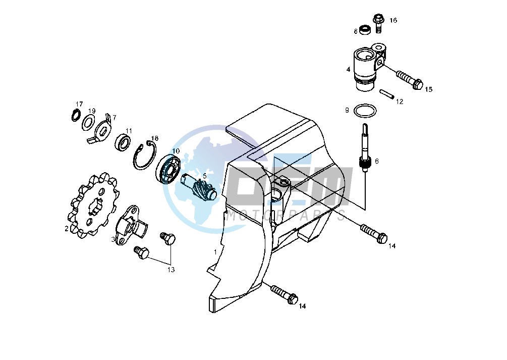 SPEEDOMETER DRIVE PINION