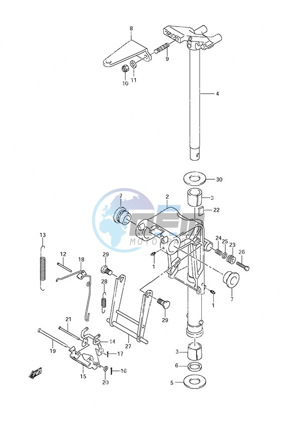 Swivel Bracket w/Remote Control