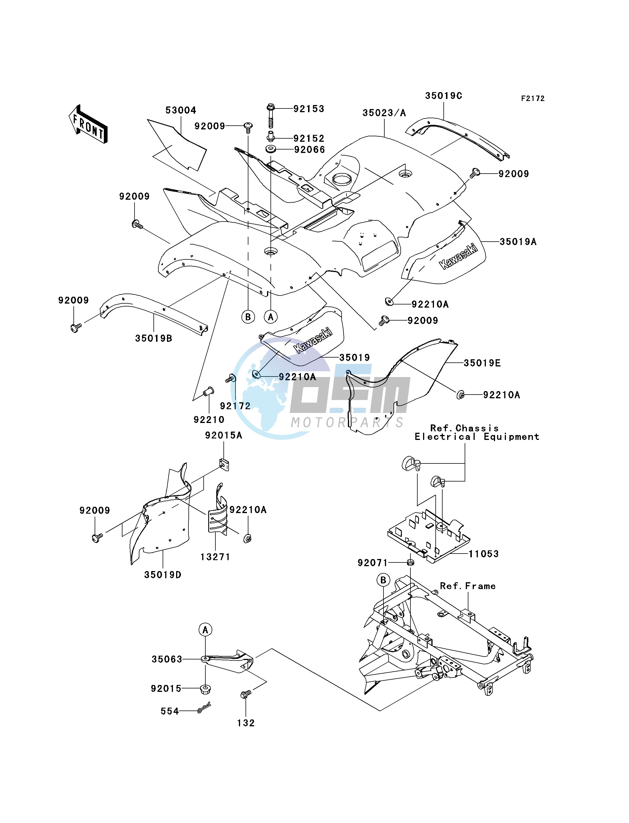 REAR FENDER-- S- -