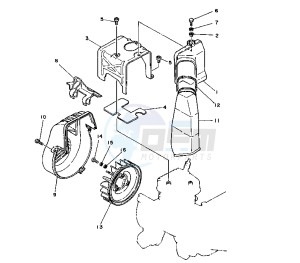 CT S 50 drawing AIR SHROUD  FAN