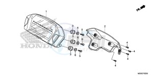 NC700SAD NC700S ABS 2ED - (2ED) drawing METER