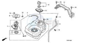 SH1259 UK - (E) drawing FUEL TANK