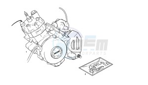 SENDA R X-RACE - 50 CC VTHSR1A1A drawing ENGINE