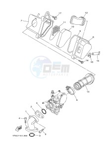 TT-R50 TT-R50E (2CJJ 2CJK 2CJL) drawing INTAKE