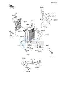 KX 80 E [KX80] (E1) [KX80] drawing RADIATOR