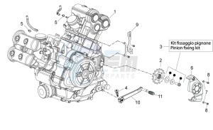 Shiver 750 PA (AA, JP, MAL, T) drawing Engine