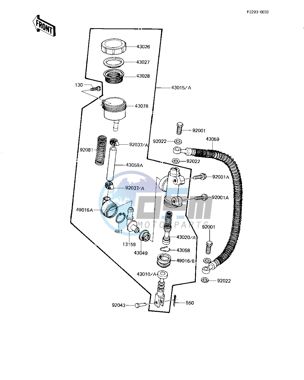 REAR MASTER CYLINDER