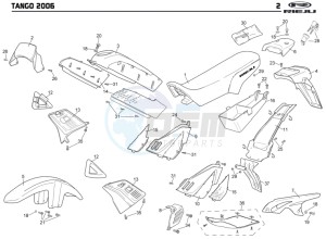 TANGO-125-RED drawing COWLING