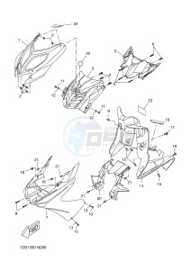 NS50F AEROX 4 (1GB1 1GB1 1GB1 1GB1 1GB1) drawing LEG SHIELD