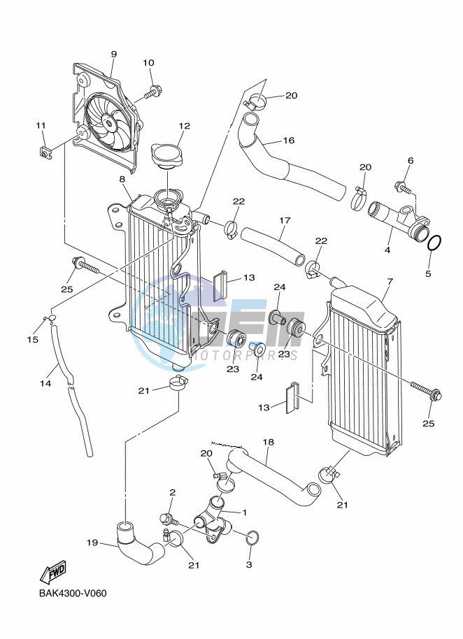 RADIATOR & HOSE