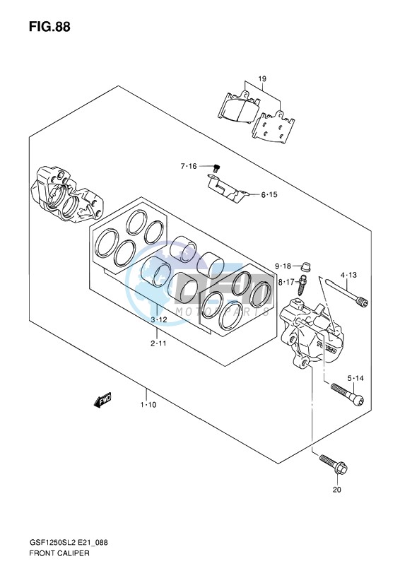 FRONT CALIPER