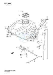 GSX-R600 (E2) drawing FUEL TANK (GSX-R600XK5)