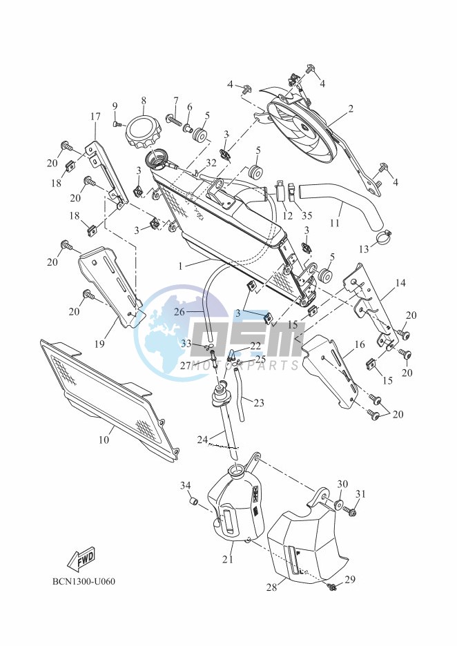 RADIATOR & HOSE