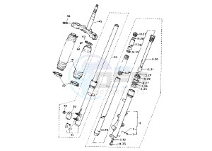 XTZ TENERE 660 drawing FRONT FORK