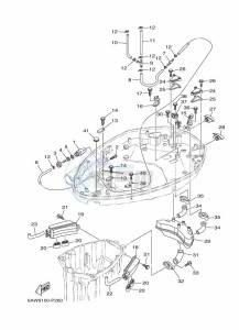 F350AETX drawing BOTTOM-COVER-2