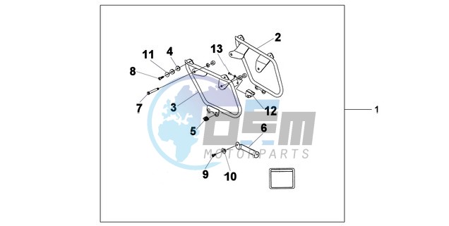 SADDLEBAG MOUNT B