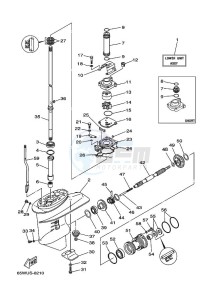 F25AEHT-ANZ drawing LOWER-CASING-x-DRIVE-1