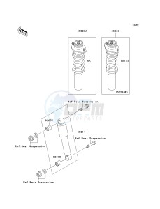 KAF 620 G [MULE 3000] (G6F-G8F) G6F drawing SHOCK ABSORBER-- S- -