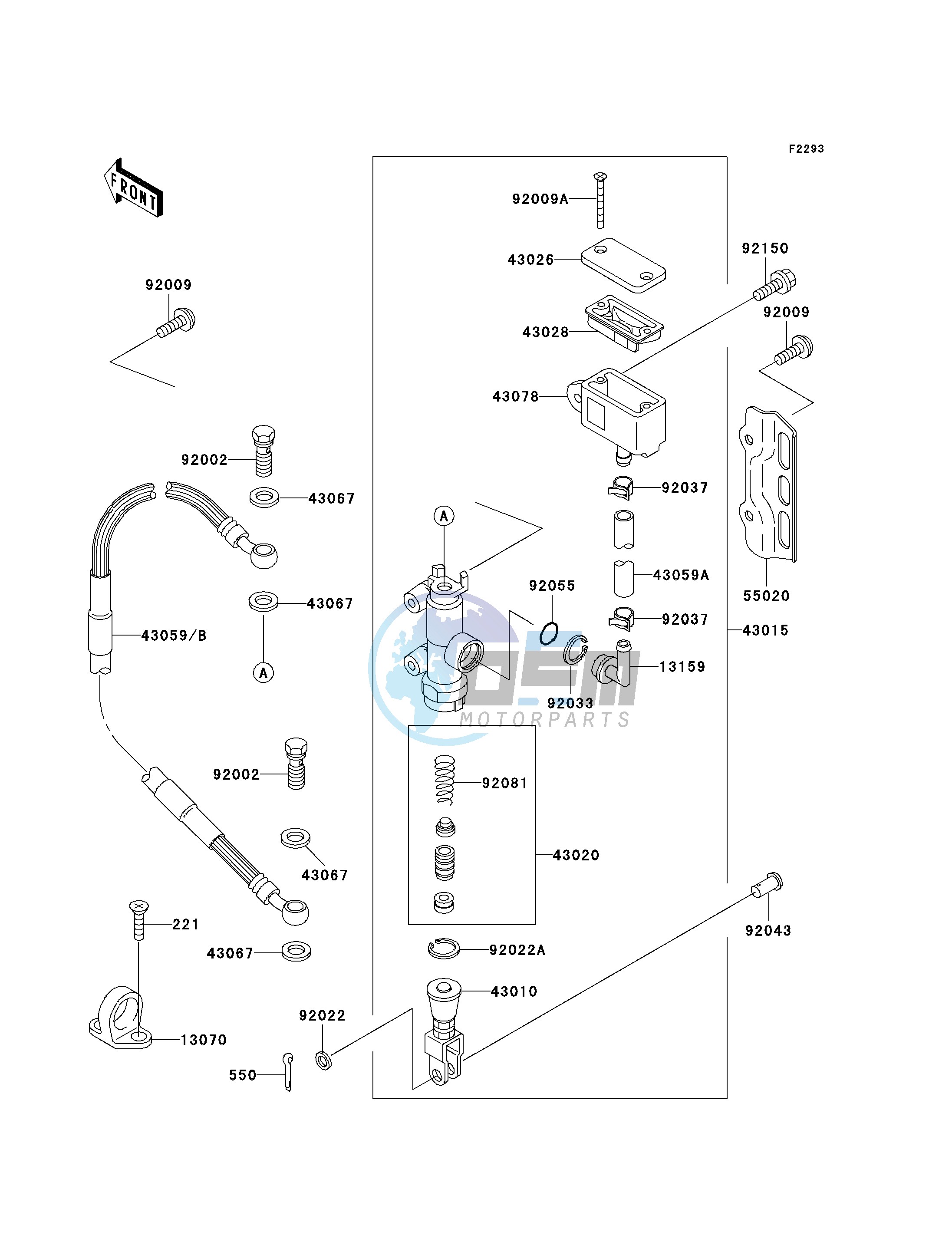 REAR MASTER CYLINDER