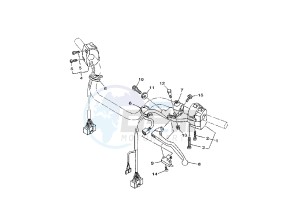 TDM ABS 900 drawing HANDLE SWITCH- LEVER